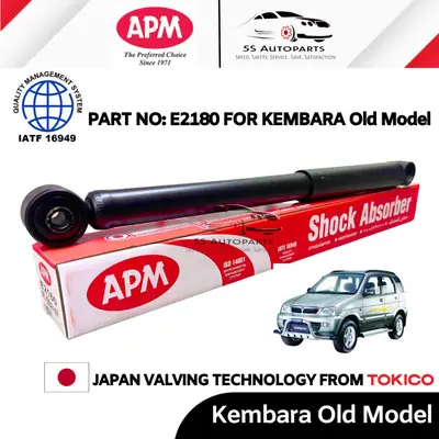 Perodua Kembara Old Ksw Gas Rear Absorber 2 Pcs