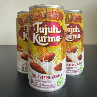 Tujuh Kurma Susu Kurma 200 Ml Paduan Kebaikan Susu Steril