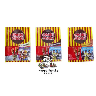 Choki Choki Chocolatechocomilkchococashew 5 Stick X 10 Gramcoklatstick