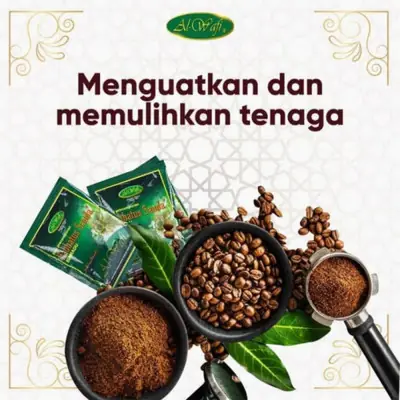 Kopi Habbatusauda Al Wafi 3IN1 20sachetx20g Original Direct Hq
