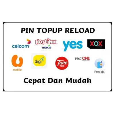 Topup Murah All Telco RM1 RM8