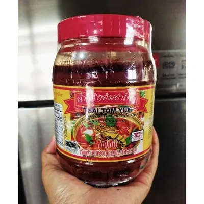 Pes Tomyam Kung Thai Brand Cap Udang Kuning Original Thailand