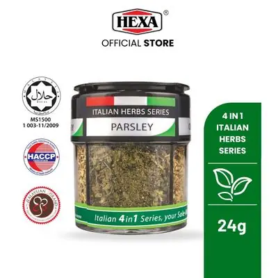 Hexa Italian Herbs Series 4 in 1 Bottle Oregano Parsley Rosemary Basil