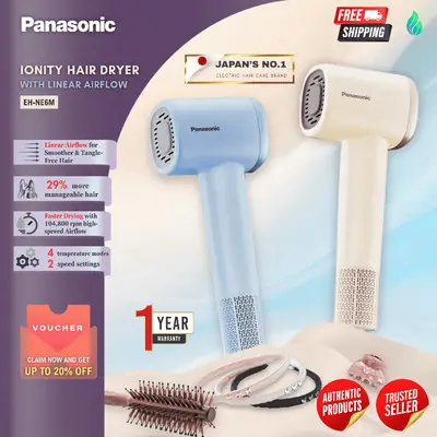 Eh NE70 Panasonic Hair Dryer Ionity 1600W Eh NE70