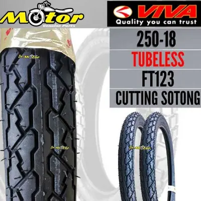 Tayar Tyre Tubeless Tyre Tayar 2021 Tayar Viva Tubeless FT238 7090 14 8090 14 7090 17 8090 17