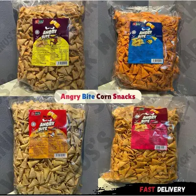 Ready Stock Keropok Trompet Yola Spicy Seaweed 1kg Jajan Rangup Keropok Jajan Cemilan Kudapan