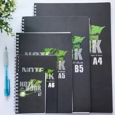 Wire O Note Book Cp Stationery 70GSM A5 60sheets Art Card Cover Notebook