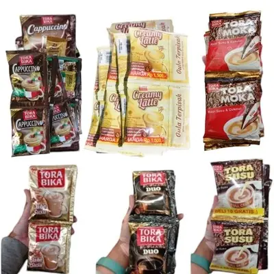 Torabika Cappuccino Ala Cafe Kopi Capucino Delicious Delicious Choco Granule Makin Great 10pcs X