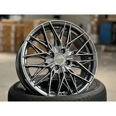 New 16 Lenso Jager Dyna Matt Black Rim City Jazz Vios Myvi Alza Almera Mazda2 Fiesta Saga Yaris