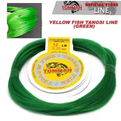 Tali Tangsi Tomman Warna Fishing Line Tomman Colour Mesin Pancing Joran Pancing Fishing Reel