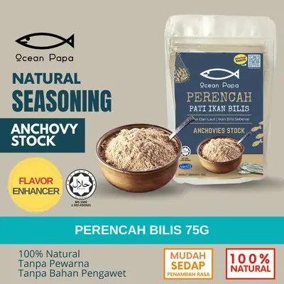 Serbuk Pati Ikan Bilis