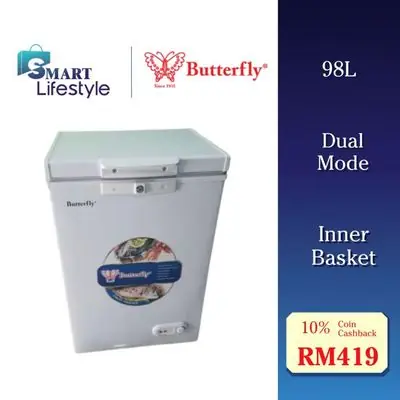 Kitchen Appliances Butterfly Dual Function Chest Freezer Bcf W15