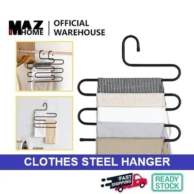 Iron Hanger Penyangkut Tudung Besi Kuat Tebal Heavy Duty Durable Tie Scarf Organizer Murah Cantik