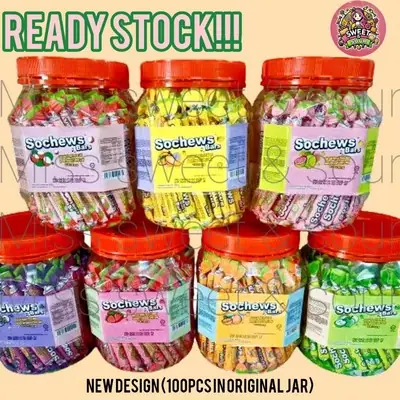 7 Flavor Childhood 80pcs Sochews Bars Strawberryapplelaicigrapeorangemangoguava