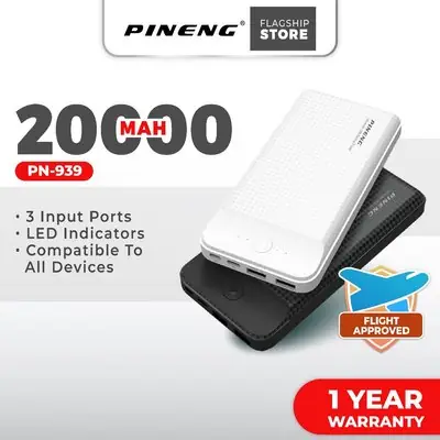 Pineng Powerbank PN932 PN931 20000mah 10000mah 100original 1year Warranty