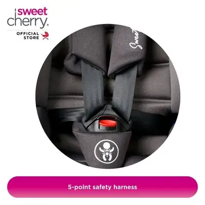 Isjt Sweet Cherry Car Seat LB303 Dean Car Seat Baby Newborn 4years Convertible Carseat Kerusi