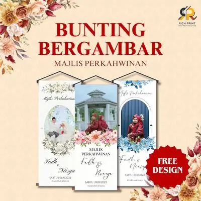 Hot Selling Banting Bunting Kahwin
