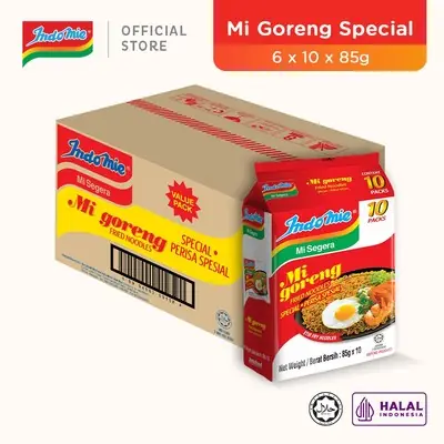 40 Bungkus X 90g Santrimie 108 Mi Goreng Spesial 1 Kotak Special Fried Noodle