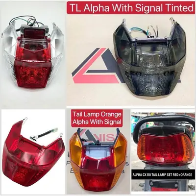 Low Price Honda Wave Alpha Wave Cx Tail Lamp Pnp Modify Lampu Belakang Modified Signal Included
