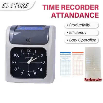 Time Recorder Punch Card Machine Ofice Use