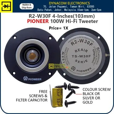 Wgmr Vifa Denmark 28mm Hifi Dome Tweeter 6OHM 160W