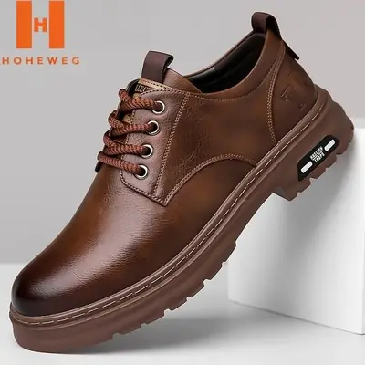 Original Leather Shoes Sauqi Footwear Jager Mens Slop Shoes Mens Loafers Ori Shoes