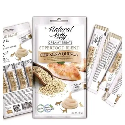 Natural Kitty Creamy Treats Superfood