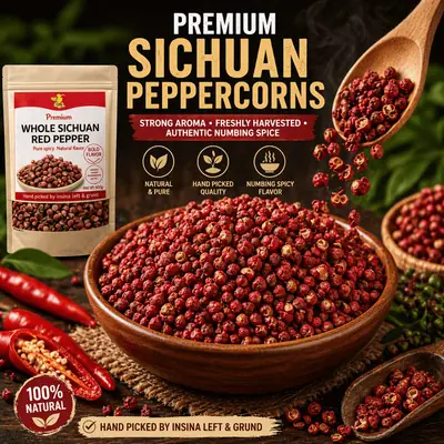 Szechuan Peppercorn Sichuan Pepper Pepper Red Pepper Hua Jiao
