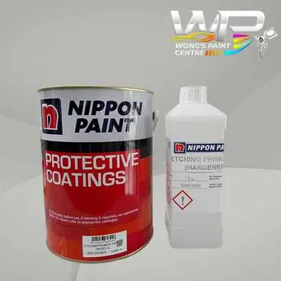 Nippon Paint Etching Primer 4 Liter Cw 1 Liter Hardener
