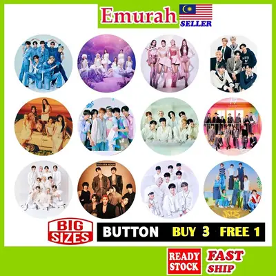 Kpop Astro Pin Button Badge Batch 1 58mm