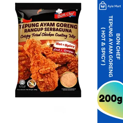 Tepung Goreng Rangup Bon Chef Original Spicy