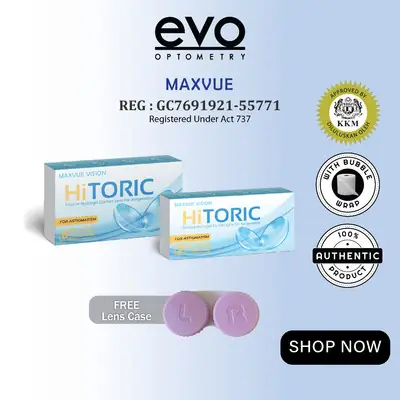 Maxvue Colorvue Toric Contact Lens 1pc