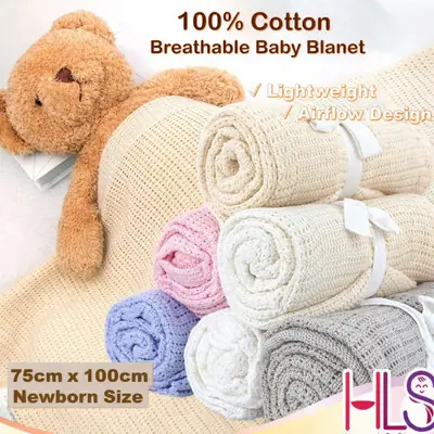 Breathable Anti Suffocation Mesh Blanket for Baby Russian Export Mesh Blanket
