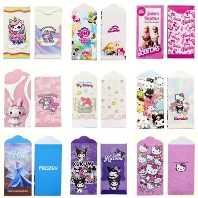 Sampul Duit Raya Sampul Raya DIY Unicorn Cake Topper Birthday Party Cupcake Party Decoration
