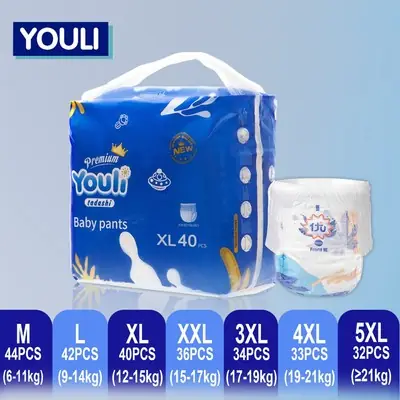Diapers Pot Ties Youli Dry Pants M44l42xl40xxl36xxxl34 Baby Diapers Disposable Diaper