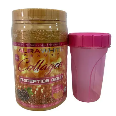 My Ready Stock Hotsale Aura White Collagen Plus Gold Sparkle Diamond 100 Ori Hq