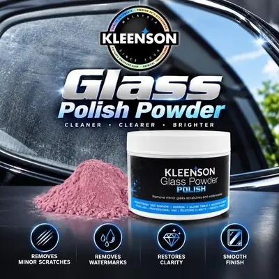 Glass Polish Powder Water Mark Remover Kleenson