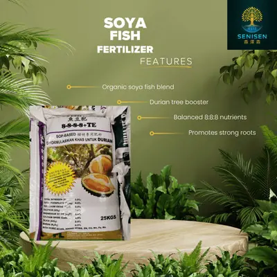 Garden Organic Soya Fertilizer Baja Organik