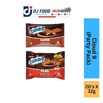 Cloud 9 Party Pack 12g X 20 Bars Classic Plus