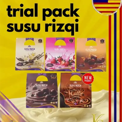 Pack Trial Susu Momegojes Perisa Apple dan Honey Dew
