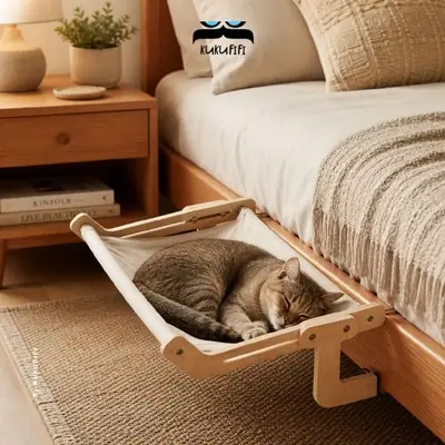 Sk Cat Window Bed Pet Hammock Hanging Shelf Seat Kitty Furniture Cushion House Cage