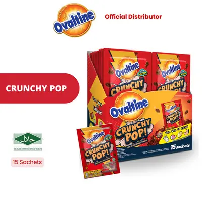 Rm 099 After Shopee Coin Rebate Ovaltine Crunchy Pop 8g 1pc