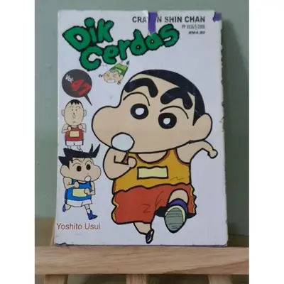 Komik Dik Cerdas Sin Chan Preloved Terpakai Used