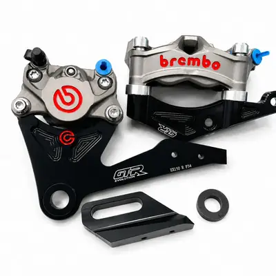 Y15ZR Y15 Brembo P34 with Rear Bracket and Hel Brake Hose 100original Brembo Pluy and Play