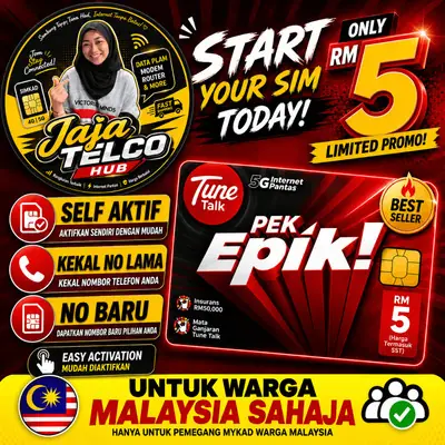 33 Gb Plan Promotion RM38 Per Month Only