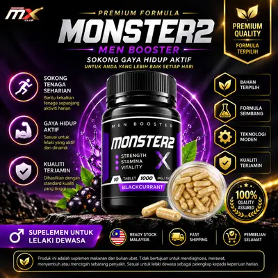 Big Promo Ready Stock Mx Candy Monsterz X Candy