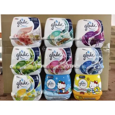 Living Gel Pewangi Bilik Glade Glade Scented Gel Sakura and Water Lily