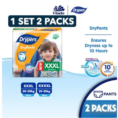 Pampers Baby Diaper Drypers Drypantz Pome Baby Changing Mat Pelapik Kalis Air Pad Telap Waterproof