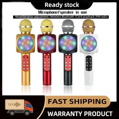 Mikrofon Karaoke Smule Micro Fon Small Microphone Portable