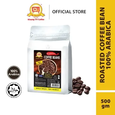 Kluang Television Coffe Bean Powder 100 Arabica Pure Coffee Whole Bean Powder 500gm
